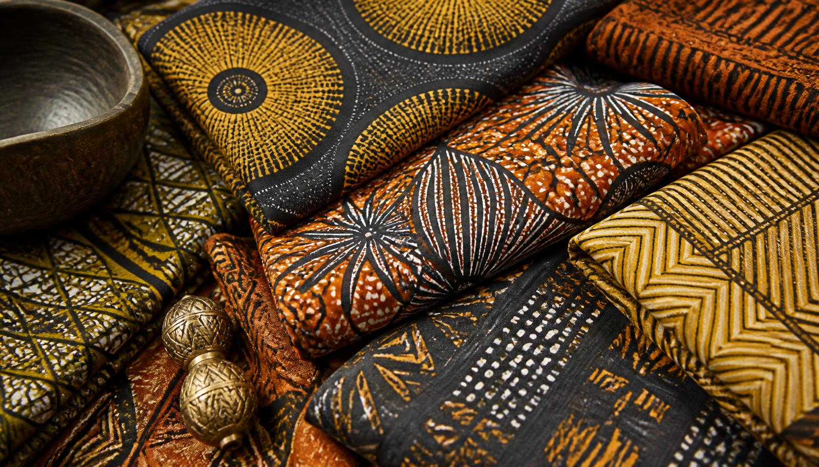Ankara and Kitenge textile details